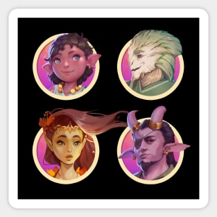 Heroes of the Yonder Void Sticker